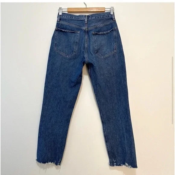 AGOLDE Riley High  Rise Straight-Leg Jeans in Veto - Picture 5 of 13